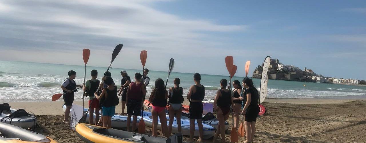 Uns 200 escolars de Peníscola gaudeixen d’activitats nàutiques en col·laboració amb la Regidoria d’Esports 