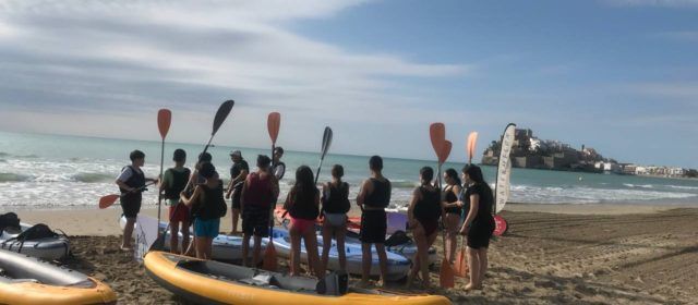 Uns 200 escolars de Peníscola gaudeixen d’activitats nàutiques en col·laboració amb la Regidoria d’Esports