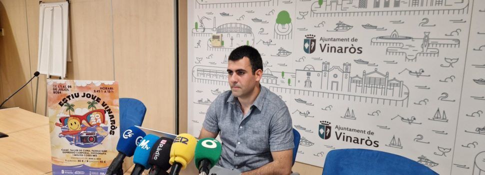 Activitats per als joves de 15 a 18 anys en l'”Estiu Jove” de Vinaròs
