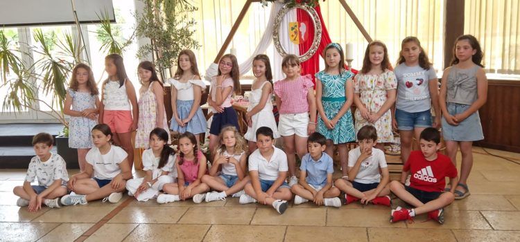 Presentació de les set dames i cavallers de festes infantils dels col·legis de Vinaròs