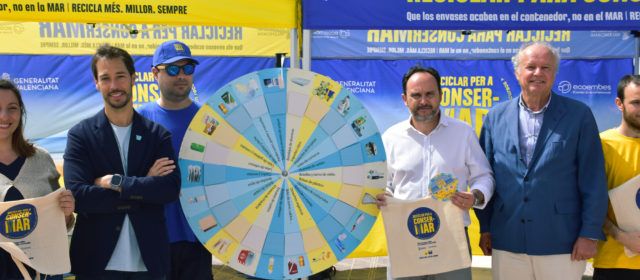 La campanya ‘Reciclar para ConserMar’ viajará a las playas de Benicarló y Peñíscola