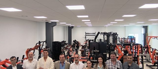 El gimnasio municipal de Peñíscola ultima detalles para su apertura el 1 de julio