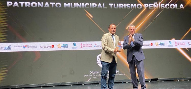 El Ayuntamiento de Peñíscola, Premio Digital Tourist 2024, en la categoría Sistema Inteligente Turístico (SIT)