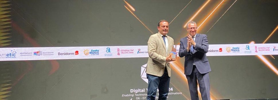 El Ayuntamiento de Peñíscola, Premio Digital Tourist 2024, en la categoría Sistema Inteligente Turístico   (SIT)