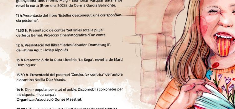 Benassal defensa l’ús del valencià amb la fira literària ‘Mostra la teua llengua’