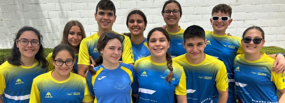 El Club Natació Benicarló participa en el Trofeu Delfín a Sedaví con plata para Alonso Escuder