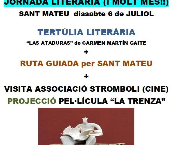 Jornada literària a Sant Mateu, organitzada per la Tertúlia Literària Àgora
