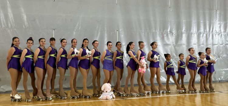 El club de patinaje artístico Vinaròs organizó el último trofeo de la temporada
