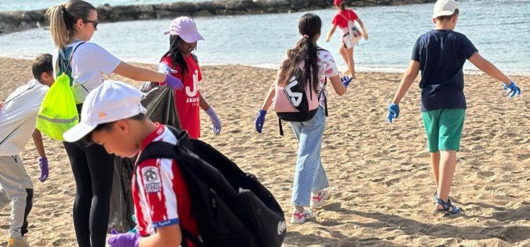 El CEIP Jaume I celebra el Dia Mundial contra la “basuraleza”