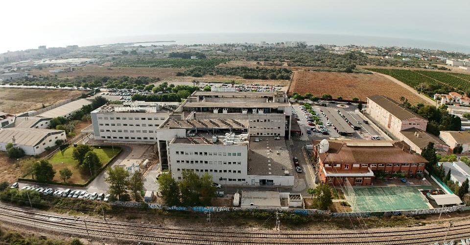 Vídeos i fotos de l’Hospital Comarcal de Vinaròs, a vista de dron