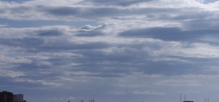 El “parte” del temps: La pluja, una xirigota , ens ha passat per la mar i ens ha tocat de resquillada