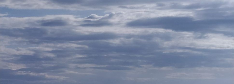 El “parte” del temps: La pluja, una xirigota , ens ha passat per la mar i ens ha tocat de resquillada