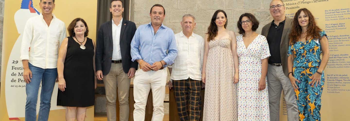 El Festival Internacional de Música Antiga i Barroca de Peñíscola celebra su 29ª edición con propuestas para todos los públicos