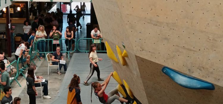 L’Aula de Natura de Vinaròs, en la primera prova del Campionat Autonòmic d’escalada