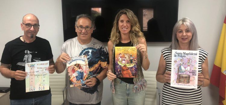 Juan Antonio Núñez guanya el Concurs per a la portada del Llibre de les Festes Patronals de Santa Magdalena
