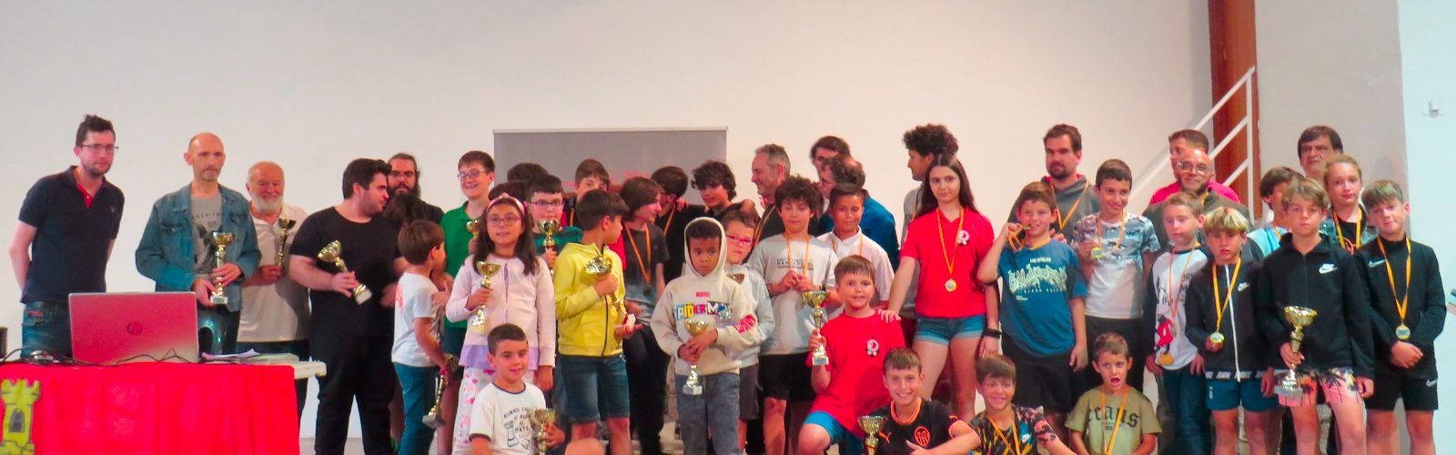 Darío Bretó i Abril Tipán, premiats a l’Open d’Escacs d’Atzeneta