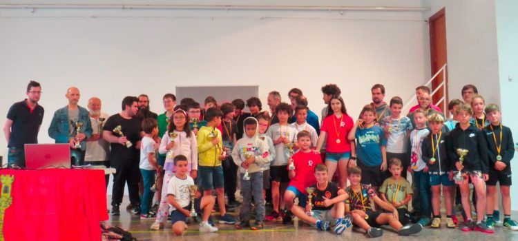 Darío Bretó i Abril Tipán, premiats a l’Open d’Escacs d’Atzeneta