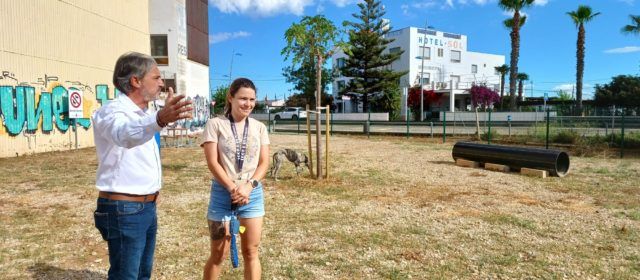 Benicarló habilita un gos-parc al costat del pàrquing de Tossal de les Figueres