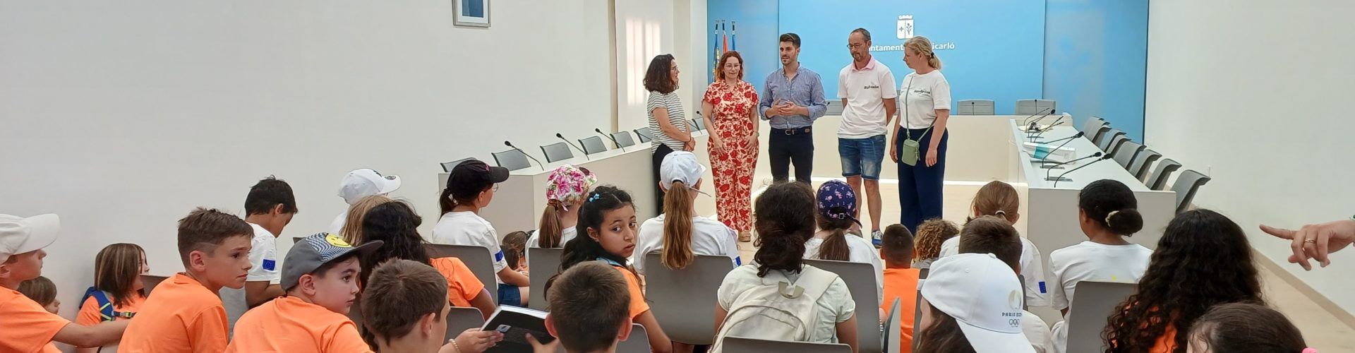 Recepció d’alumnes procedents de Saint Pol de Léon que estan a Benicarló