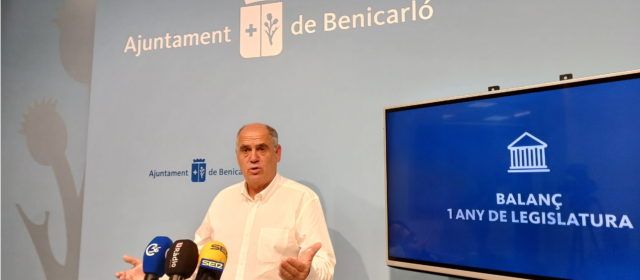 L’alcalde de Benicarló fa balanç del primer any de legislatura