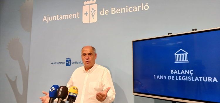 L’alcalde de Benicarló fa balanç del primer any de legislatura