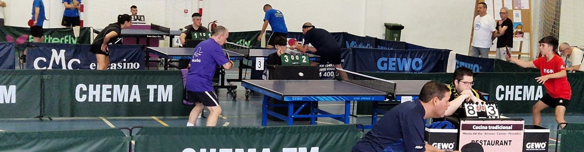 Excel·lent nivell esportiu en els dos tornejos del Club Tennis Taula, on J.Carlos Guillot revalidà títol