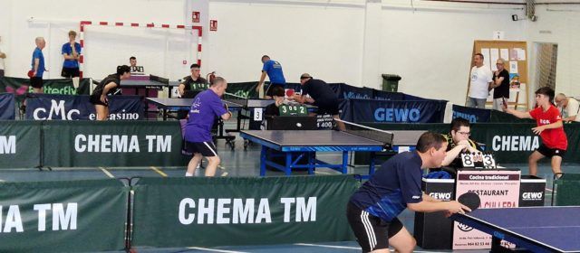 Excel·lent nivell esportiu en els dos tornejos del Club Tennis Taula, on J.Carlos Guillot revalidà títol