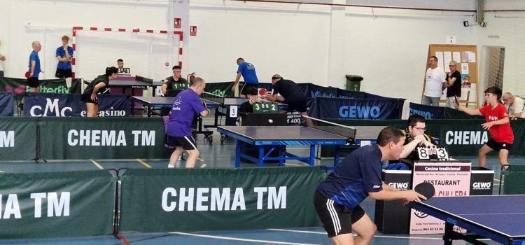 Excel·lent nivell esportiu en els dos tornejos del Club Tennis Taula, on J.Carlos Guillot revalidà títol