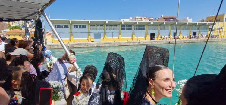 Quatre desenes de fotos de la Festa del Carme, a Vinaròs