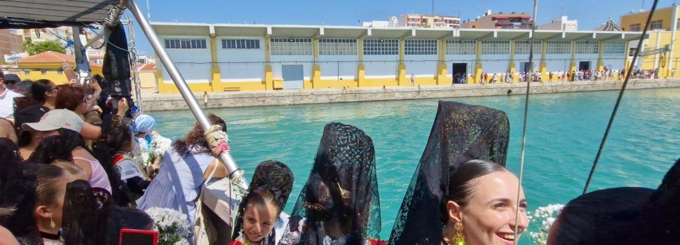 Quatre desenes de fotos de la Festa del Carme, a Vinaròs