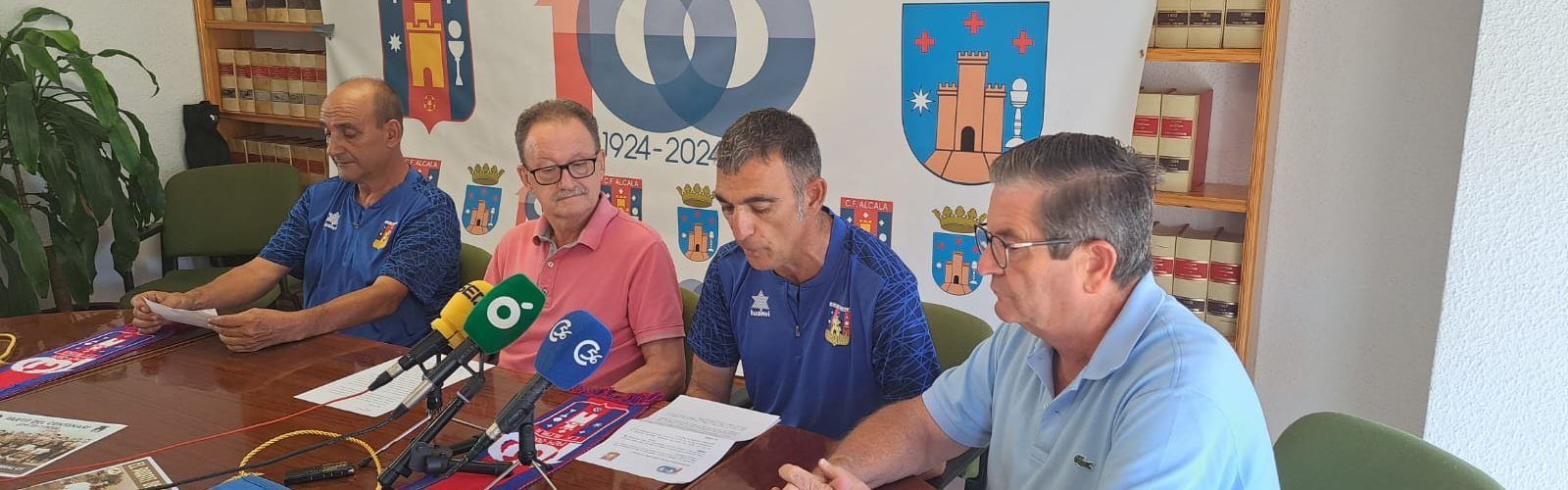 El CF Alcalà i l’Ajuntament d’Alcalà-Alcossebre presenten els actes per a commemorar el centenari del club