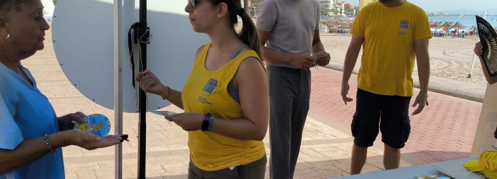 “Reciclar per a ConserMar” arriba a la platja de Peníscola