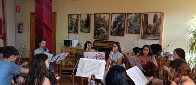La Jove Orquestra Simfònica de la Diputació de Tarragona actua a La Sénia