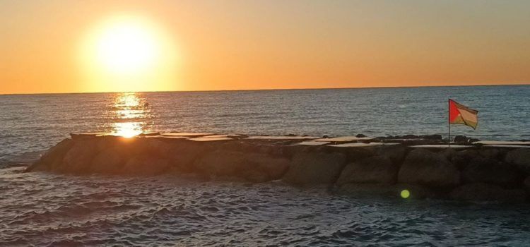 El Grup de suport a Palestina de Vinaròs critica la retirada de banderes palestines col·locades a la platja