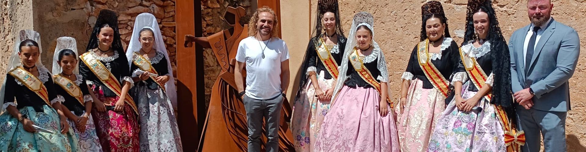 El Ayuntamiento de Sant Jordi inaugura la obra ganadora del Certamen Internacional de Escultura de José María Teno