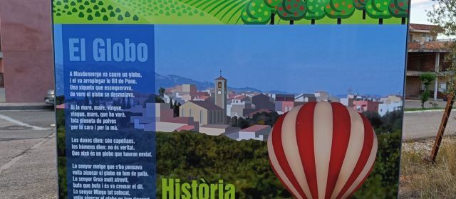 Vora l’Ebre: A Masdenverge va caure un globo