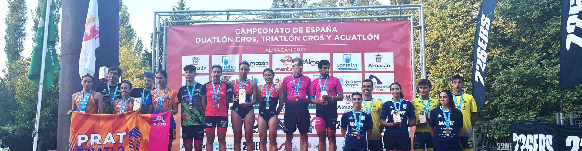 L’equip de Guillem Segura, subcampió en el campionat d’Espanya èlit d’Aquatló