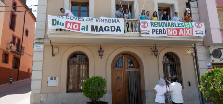 El Ayuntamiento de les Coves de Vinromà y Nostra Terra urgen al Ministerio a reconsiderar el Magda ante el rechazo masivo de los vecinos