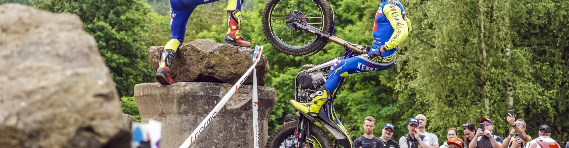 Adam Raga en el Campionat del Món de Trial, a Alemanya