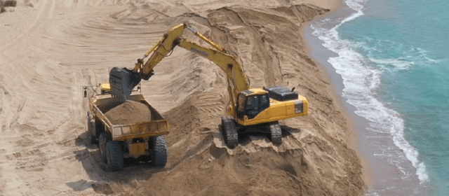 Finalizan las obras de emergencia para restitución de arena en las playas del litoral de la provincia de Tarragona