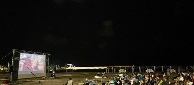 Peníscola inaugura el seu cinema d’estiu a la platja Sud