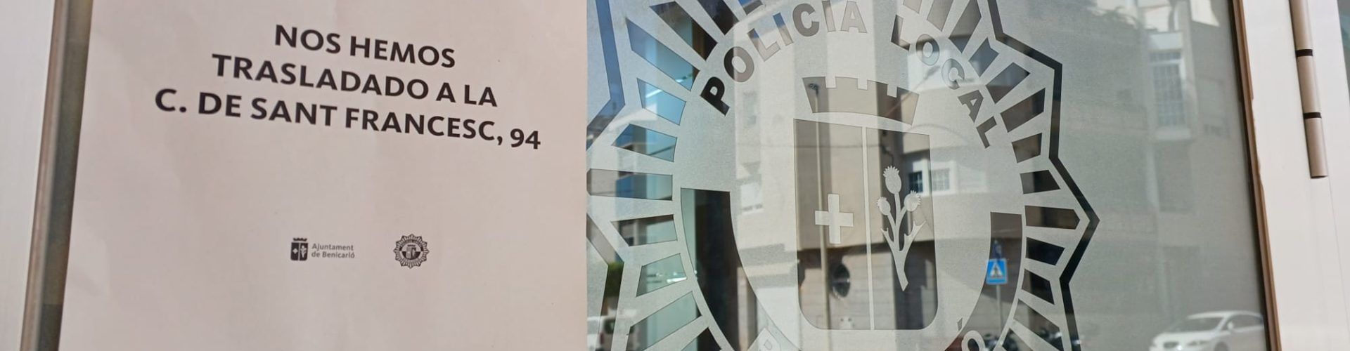 La Policia Local de Benicarló es trasllada provisionalment al carrer de Sant Francesc, 94