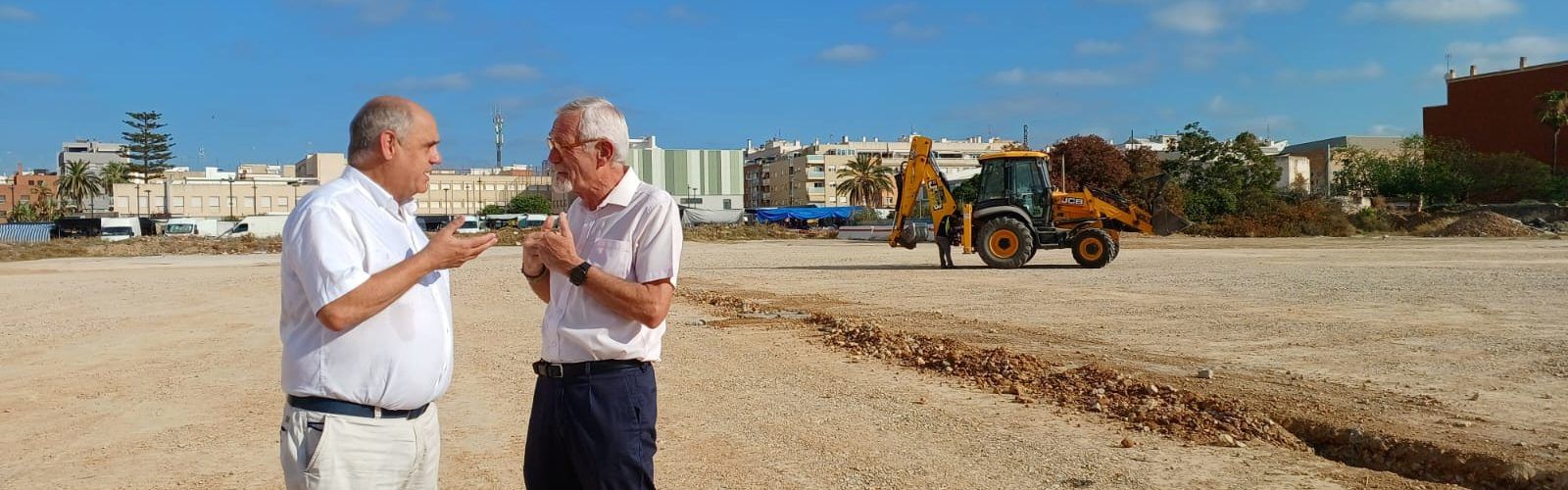 Benicarló avança els treballs d’adequació del solar que acollirà el cinquè col·legi públic
