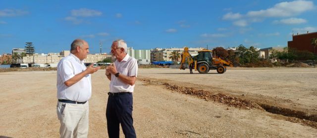 Benicarló avança els treballs d’adequació del solar que acollirà el cinquè col·legi públic
