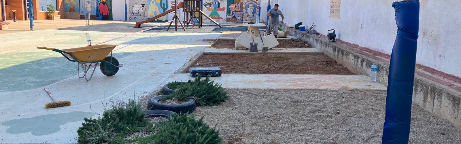 Comencen els treballs de reparació i manteniment del CEIP Lo Campanar a càrrec de l’Ajuntament d’Alcalà-Alcossebre