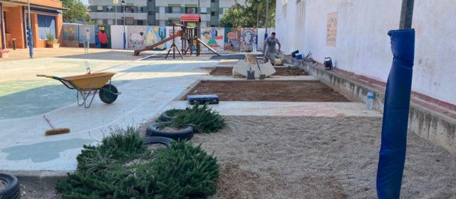 Comencen els treballs de reparació i manteniment del CEIP Lo Campanar a càrrec de l’Ajuntament d’Alcalà-Alcossebre