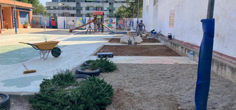 Comencen els treballs de reparació i manteniment del CEIP Lo Campanar a càrrec de l’Ajuntament d’Alcalà-Alcossebre
