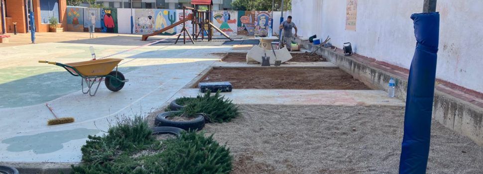 Comencen els treballs de reparació i manteniment del CEIP Lo Campanar a càrrec de l’Ajuntament d’Alcalà-Alcossebre