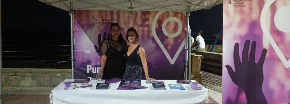 L’Ajuntament d’Alcalà-Alcossebre dona continuïtat als Punts Violeta en entorns festius