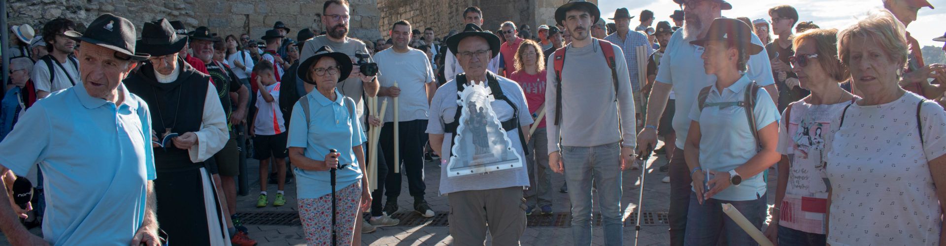 Morella ix a buscar a la Mare de Déu de Vallivana en la Rogativa del 55 Sexenni